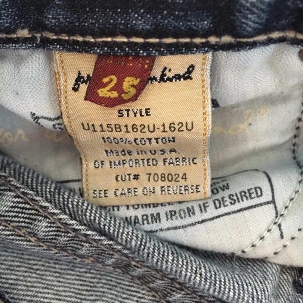 7 for all mankind DOJO jeans distressed 7FAM 26x28 - Picture 6 of 8
